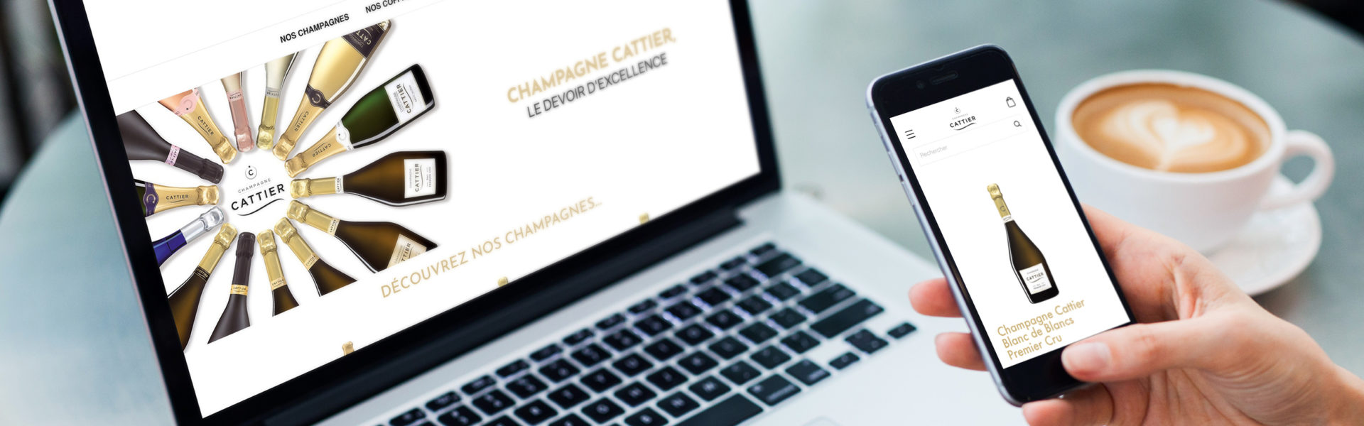 CHAMPAGNE CATTIER LAUNCHES ITS ONLINE SHOP