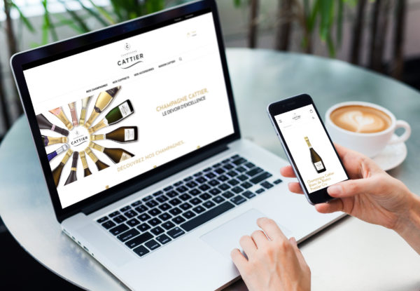CHAMPAGNE CATTIER LAUNCHES ITS ONLINE SHOP