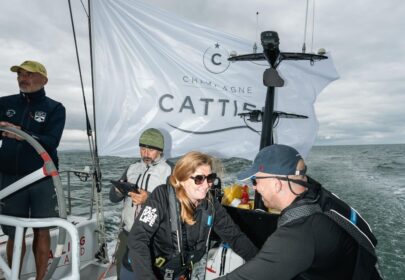 Champagne Cattier et course en haute mer