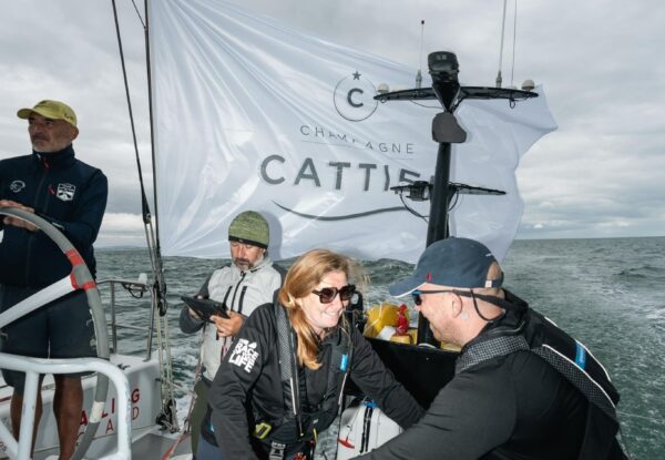 Champagne Cattier and racing on the high seas