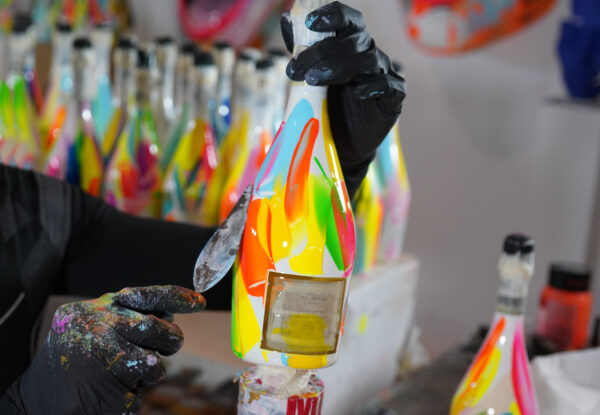 Champagne Cattier x Raphaël Laventure : 400 years of prestige showcased by art.